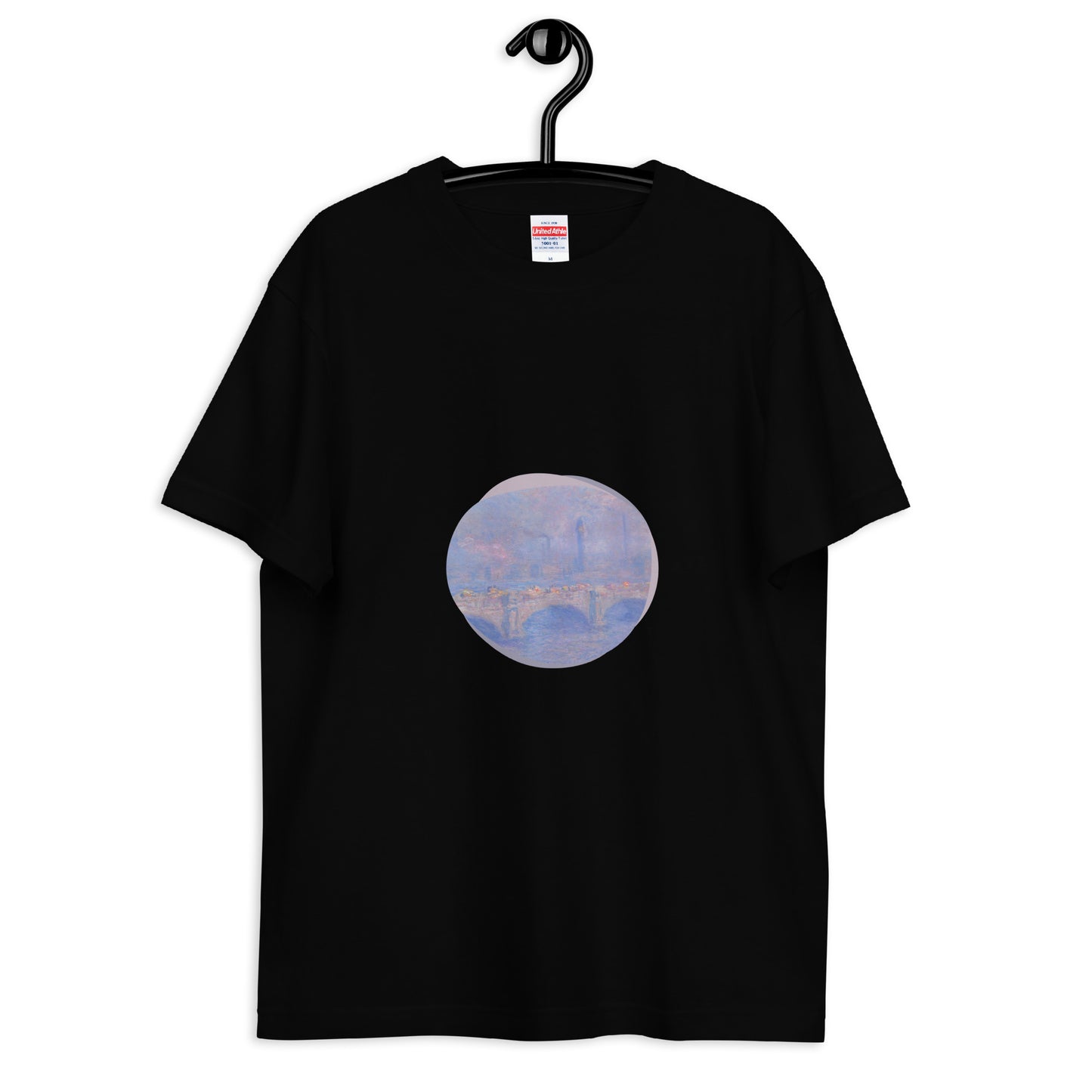 Tシャツ|モネ:ウォータールー橋、太陽光の効果