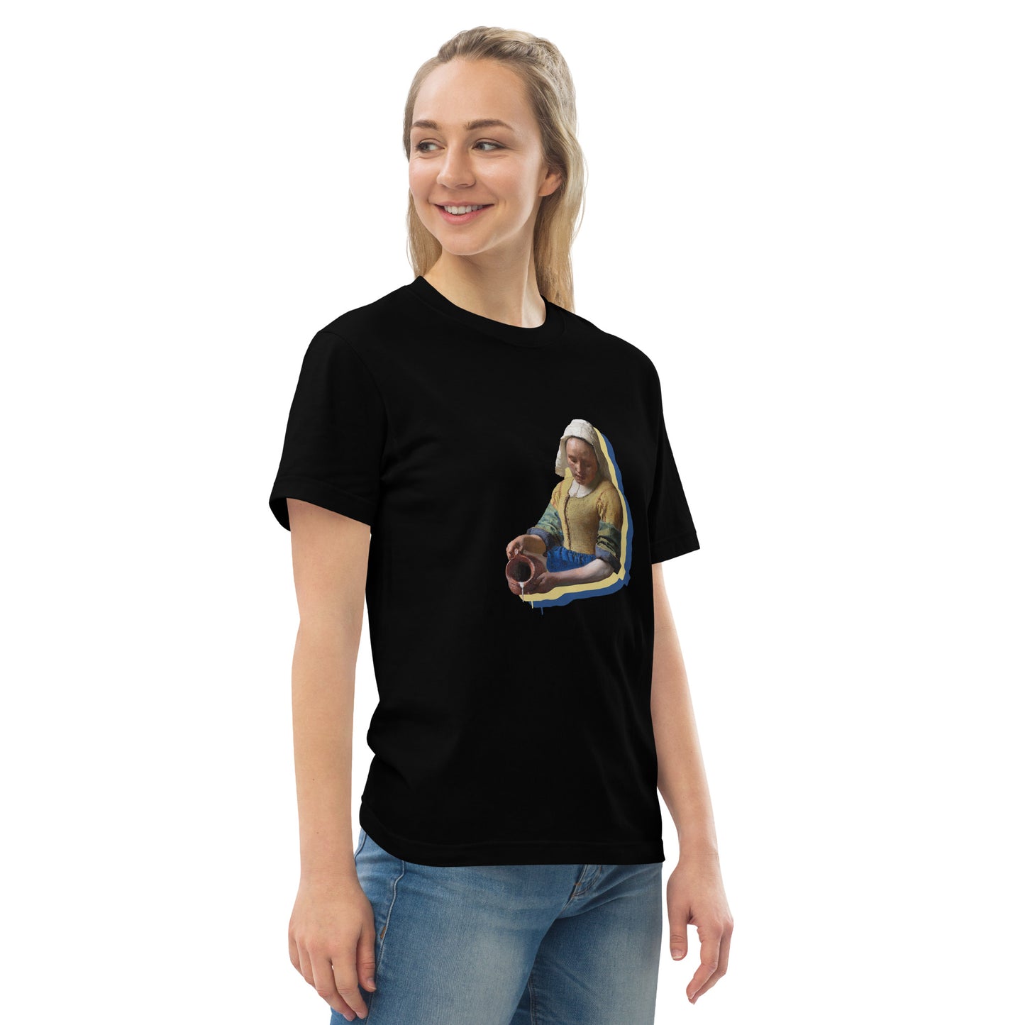 Tシャツ|フェルメール:牛乳を注ぐ女