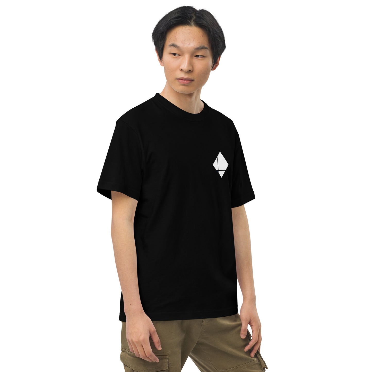 Tシャツ|ピエト・モンドリアン:青のコンポジション