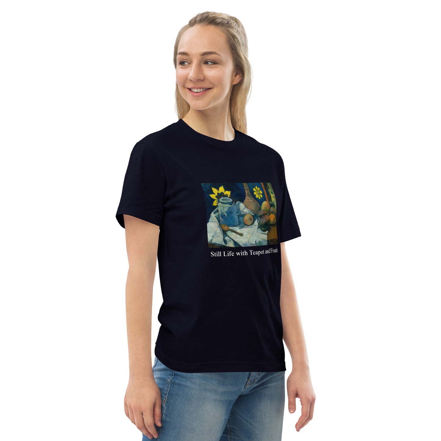 Tシャツ|ゴーギャン:ティーポットとフルーツのある静物