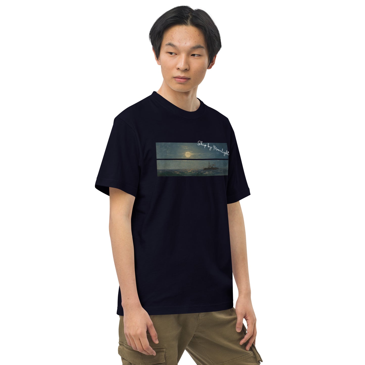 Tシャツ|イワン・コンスタンティノヴィチ・アイヴァゾフスキー:ムーンライトで発送