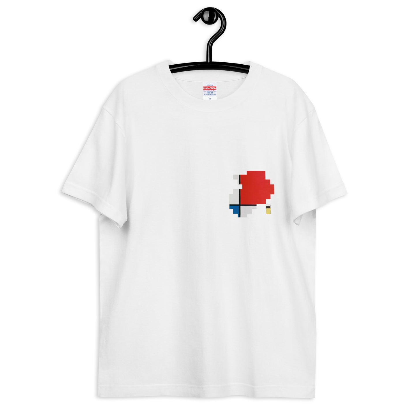 Tシャツ|ピエト モンドリアン:赤、青、黄色のコンポジション