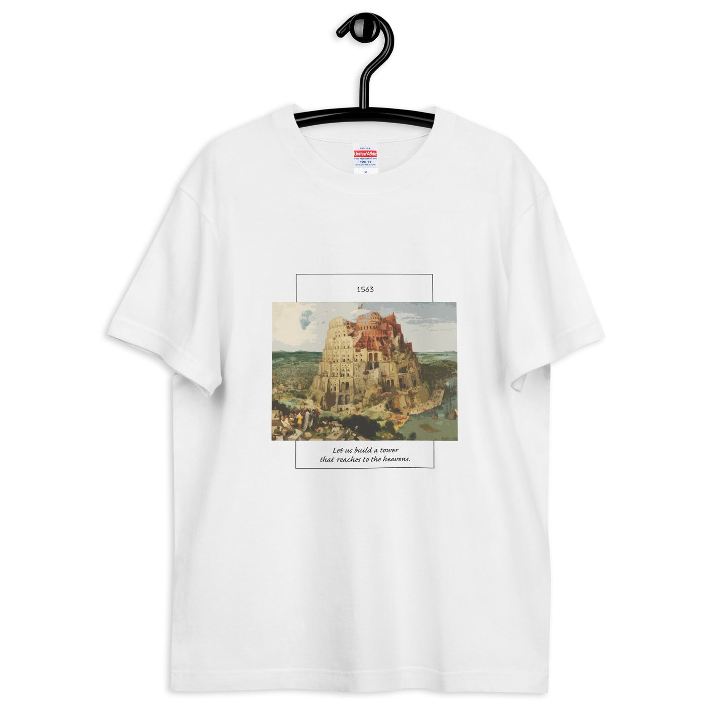 Tシャツ|ピーテル・ブリューゲル:バベルの塔