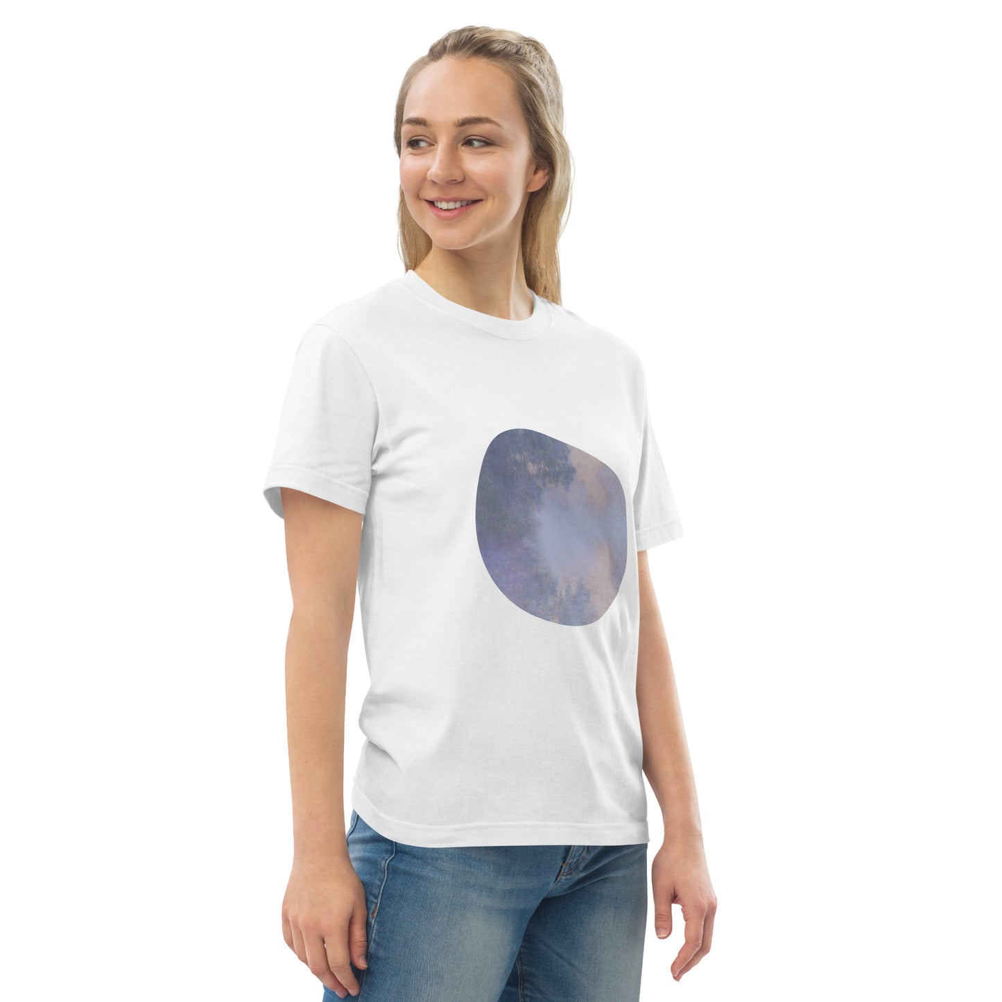 Tシャツ|モネ:ジヴェルニー近くのセーヌ川支流
