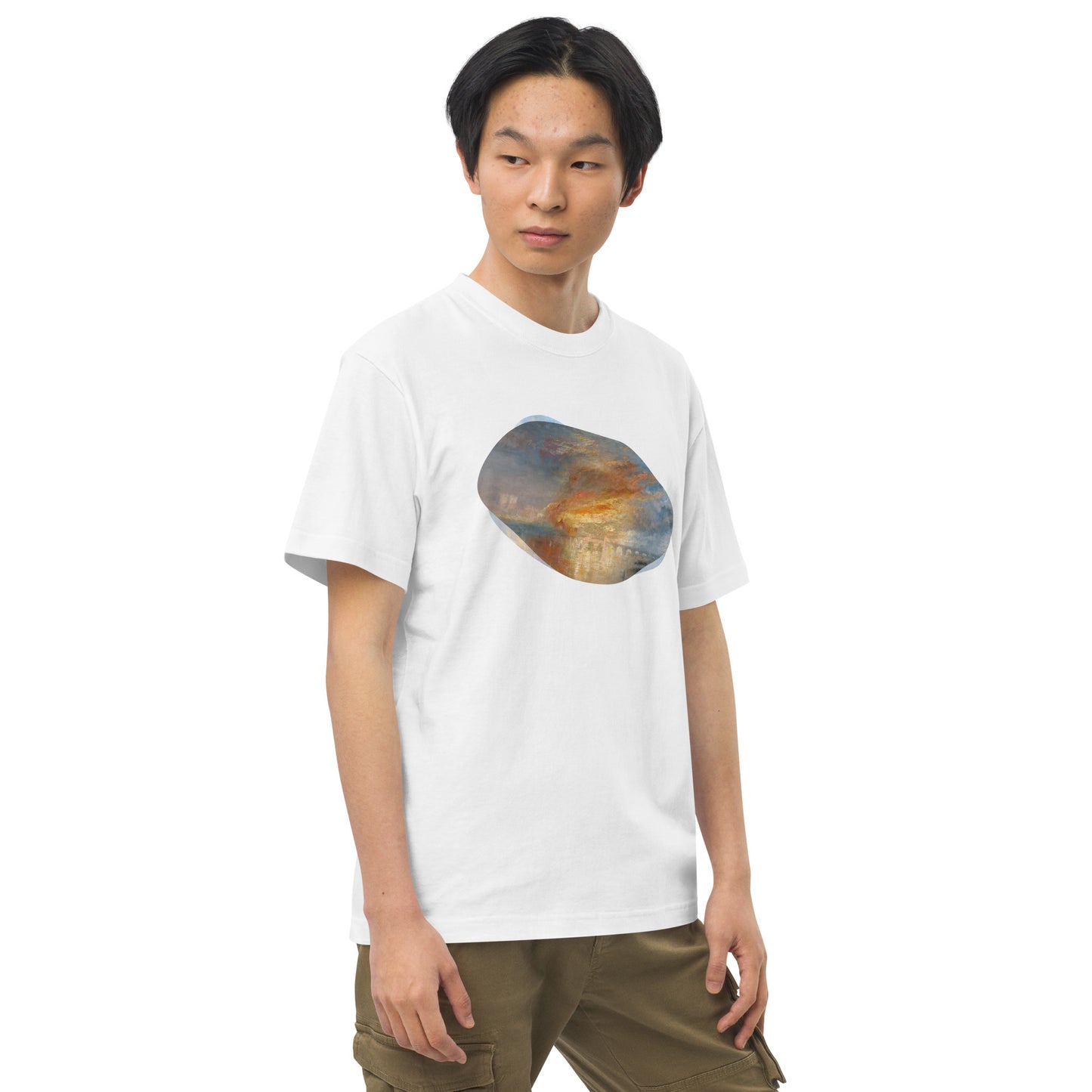 Tシャツ|ウィリアム・ターナー:1834 年 10 月 16 日の貴族院と庶民院の焼き討ち