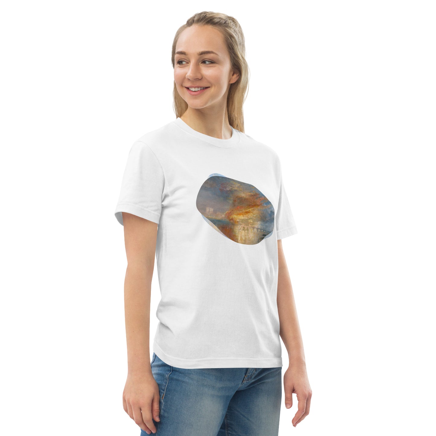 Tシャツ|ウィリアム・ターナー:1834 年 10 月 16 日の貴族院と庶民院の焼き討ち