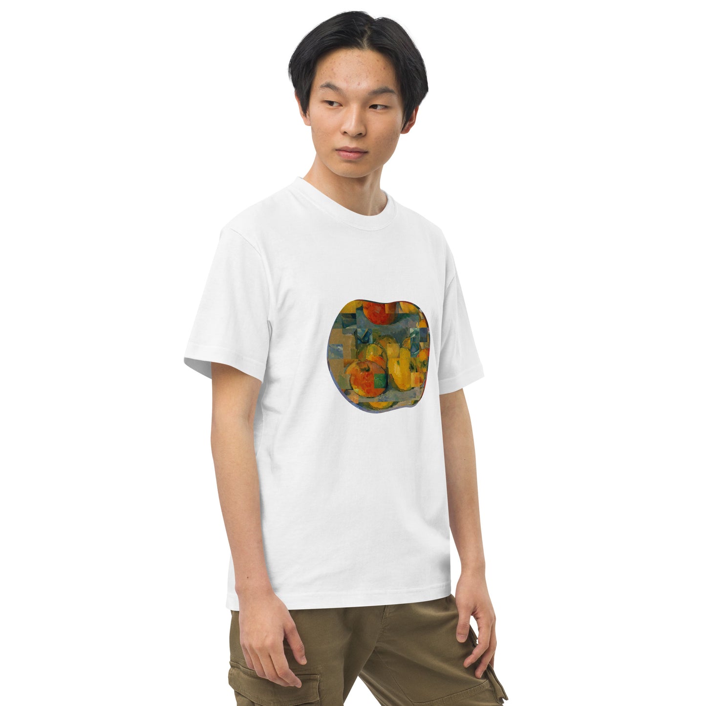 Tシャツ|セザンヌ:りんご