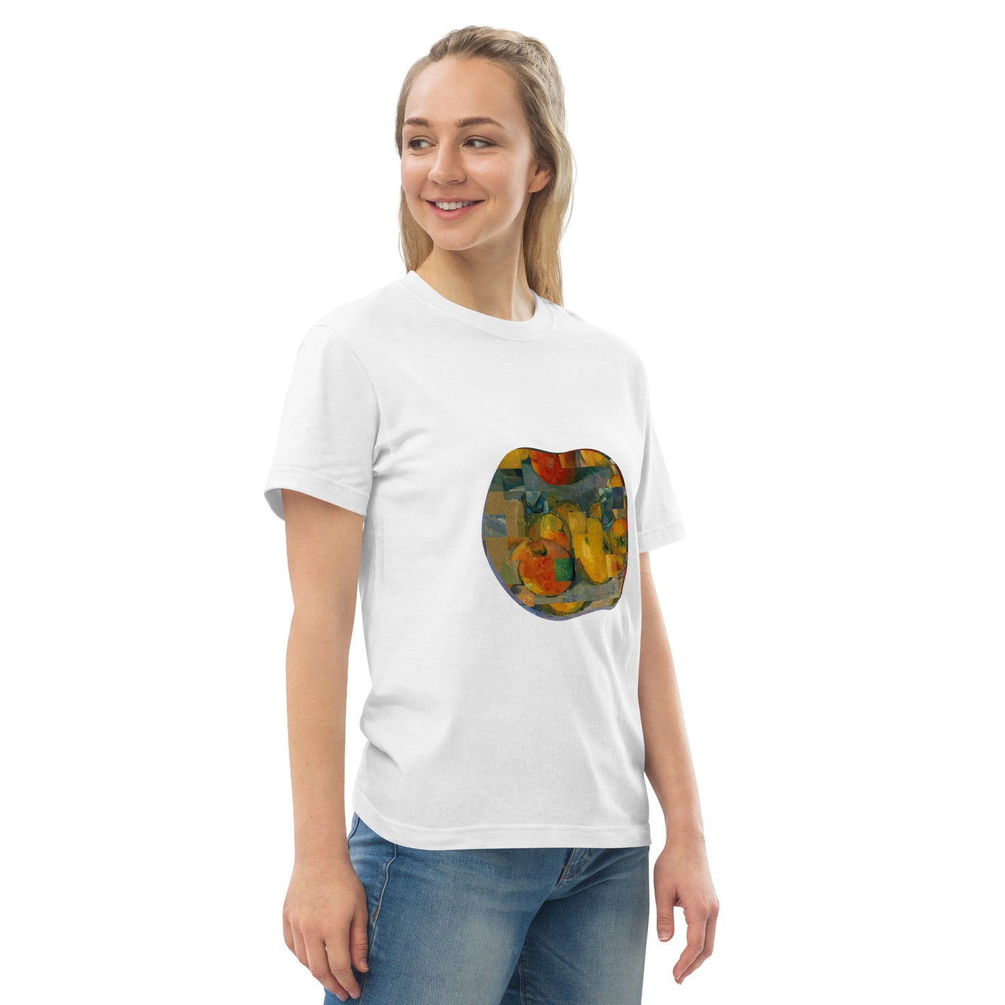 Tシャツ|セザンヌ:りんご