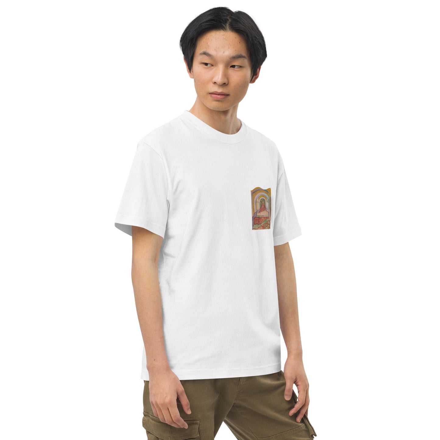 Tシャツ|ゴッホ :サン=レミのサン=ポール病院の廊下