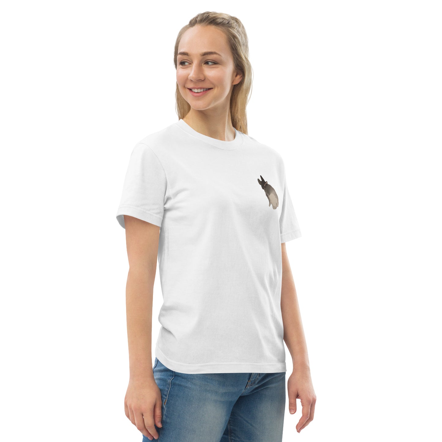 Tシャツ|川端玉章:後ろから見た猫