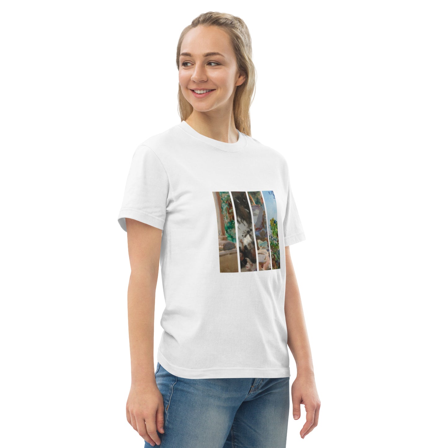 Tシャツ|ジョン・シンガー・サージェント:イーゼルの前にいるアーティスト