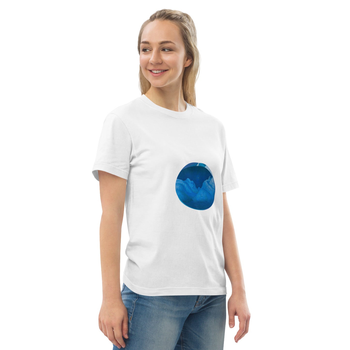 Tシャツ|ハラルド・ソールバーグ:山の冬の夜
