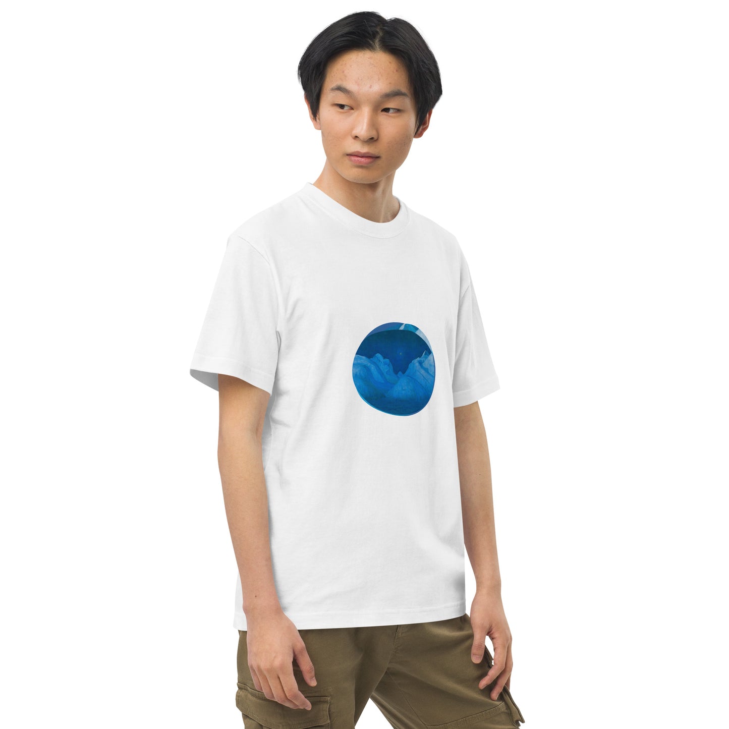 Tシャツ|ハラルド・ソールバーグ:山の冬の夜
