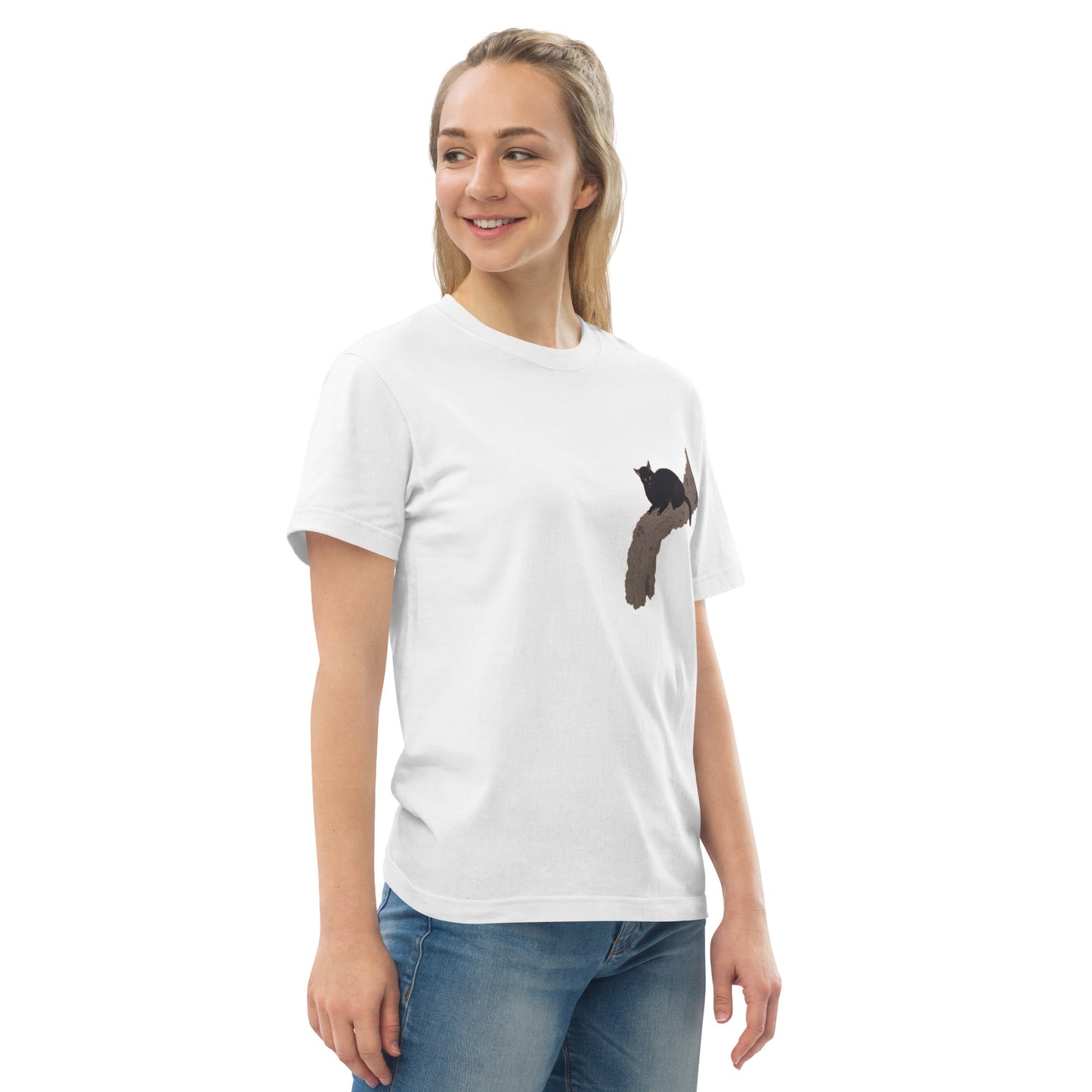 Tシャツ|菱田春草:黒き猫