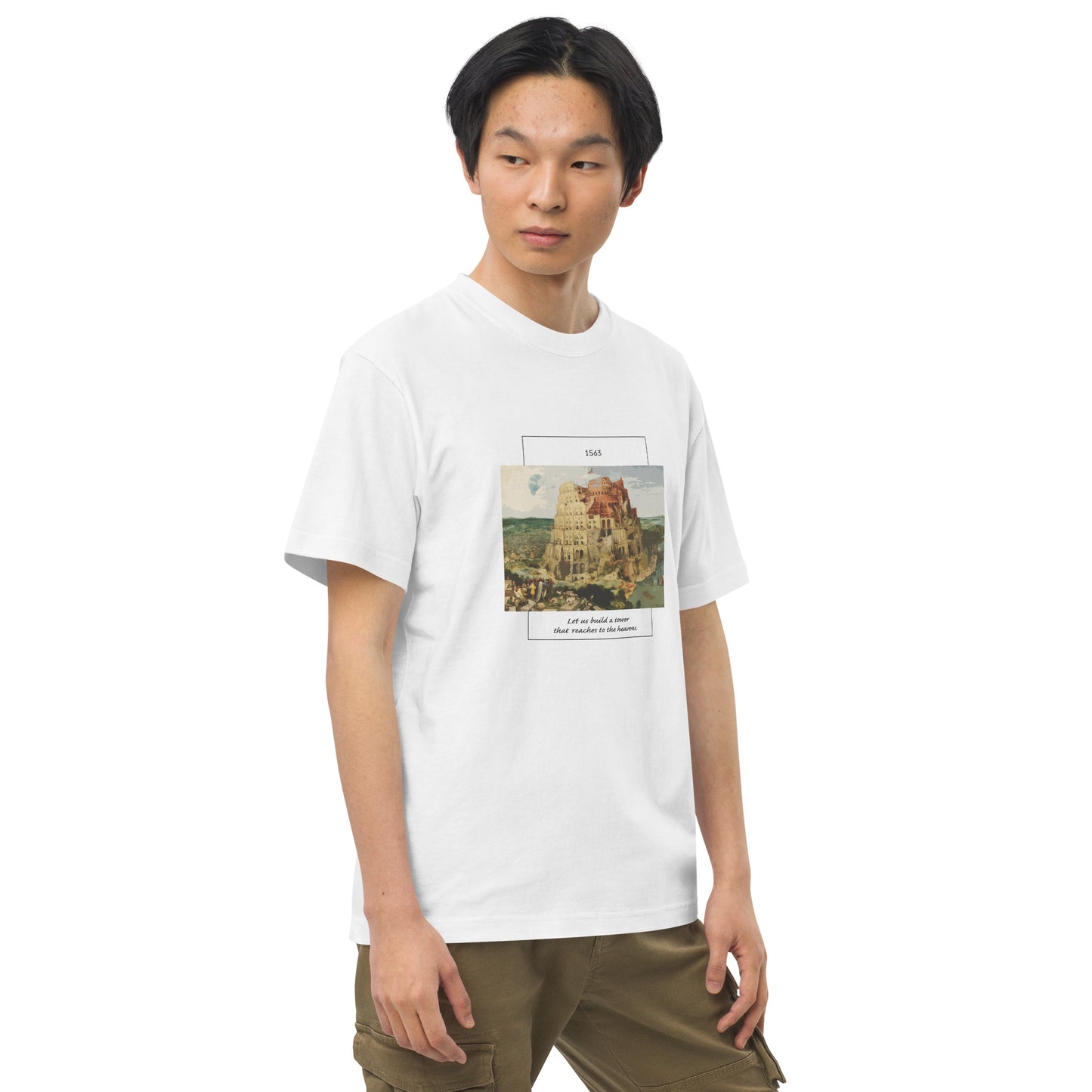 Tシャツ|ピーテル・ブリューゲル:バベルの塔