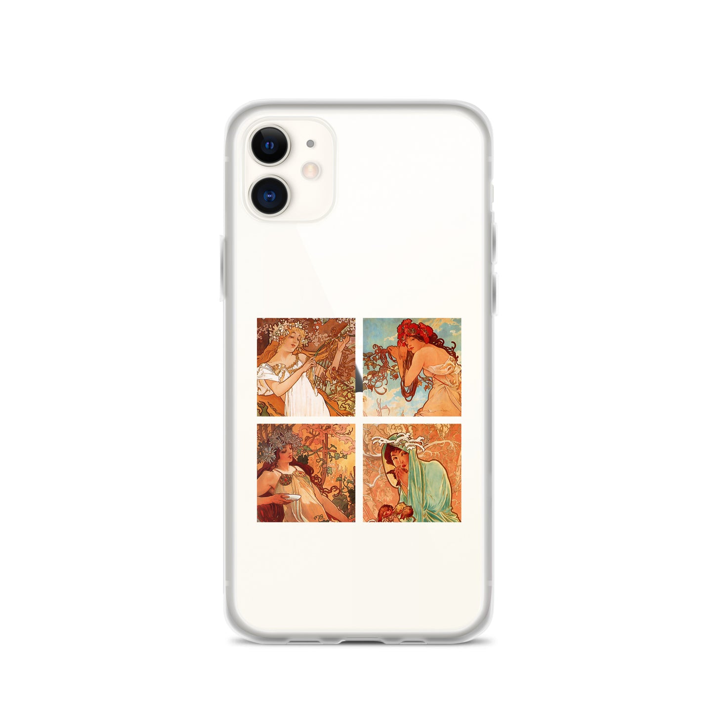 iPhoneケース|ミュシャ:四季