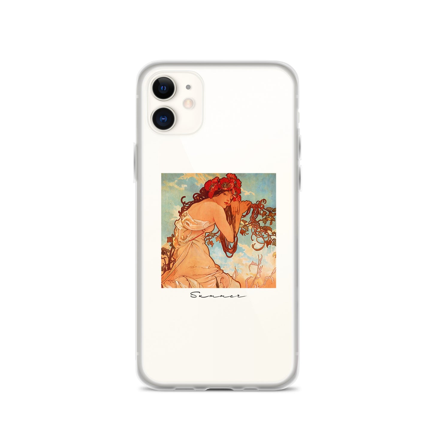 iPhoneケース|ミュシャ:夏