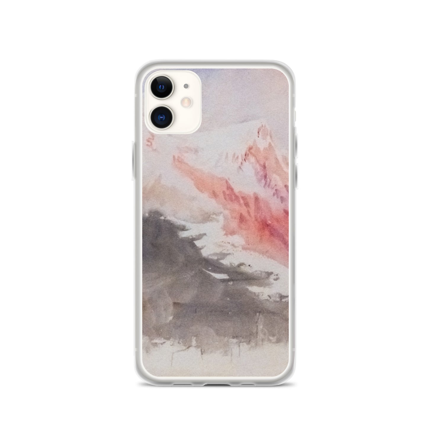 iPhoneケース|ジョセフ・マロード・ウィリアム・ターナー: 上空から見たモンブランとボッソン氷河