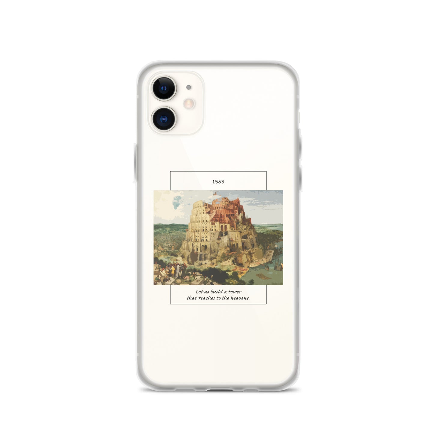 iPhoneケース|ピーテル・ブリューゲル:バベルの塔