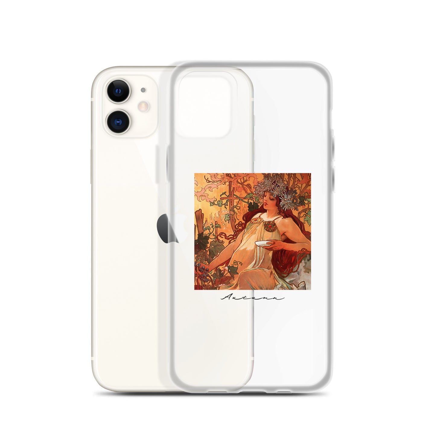 iPhoneケース|ミュシャ:秋