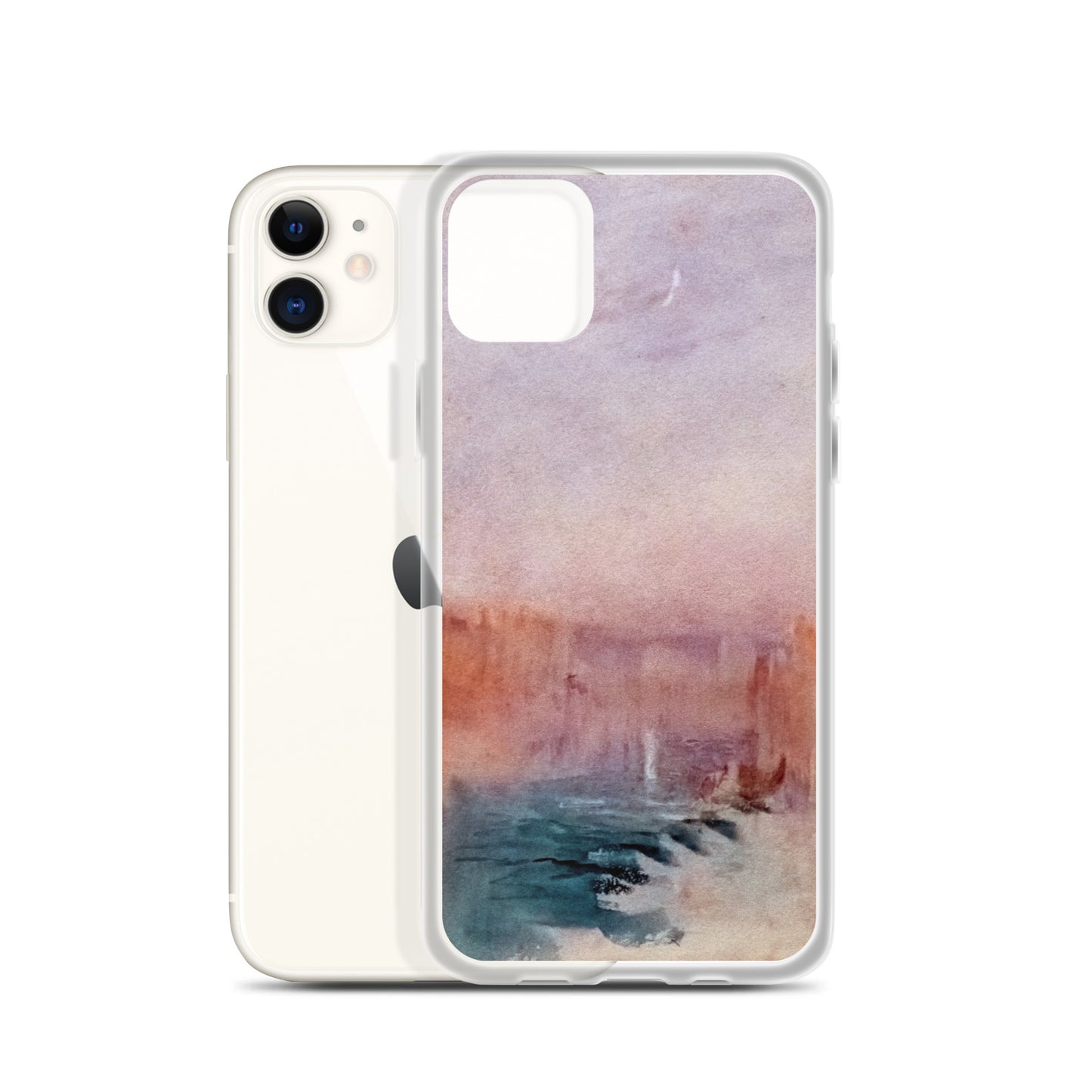iPhoneケース|ジョセフ・マロード・ウィリアム・ターナー: スキアヴォーニ川沿いからの夕日