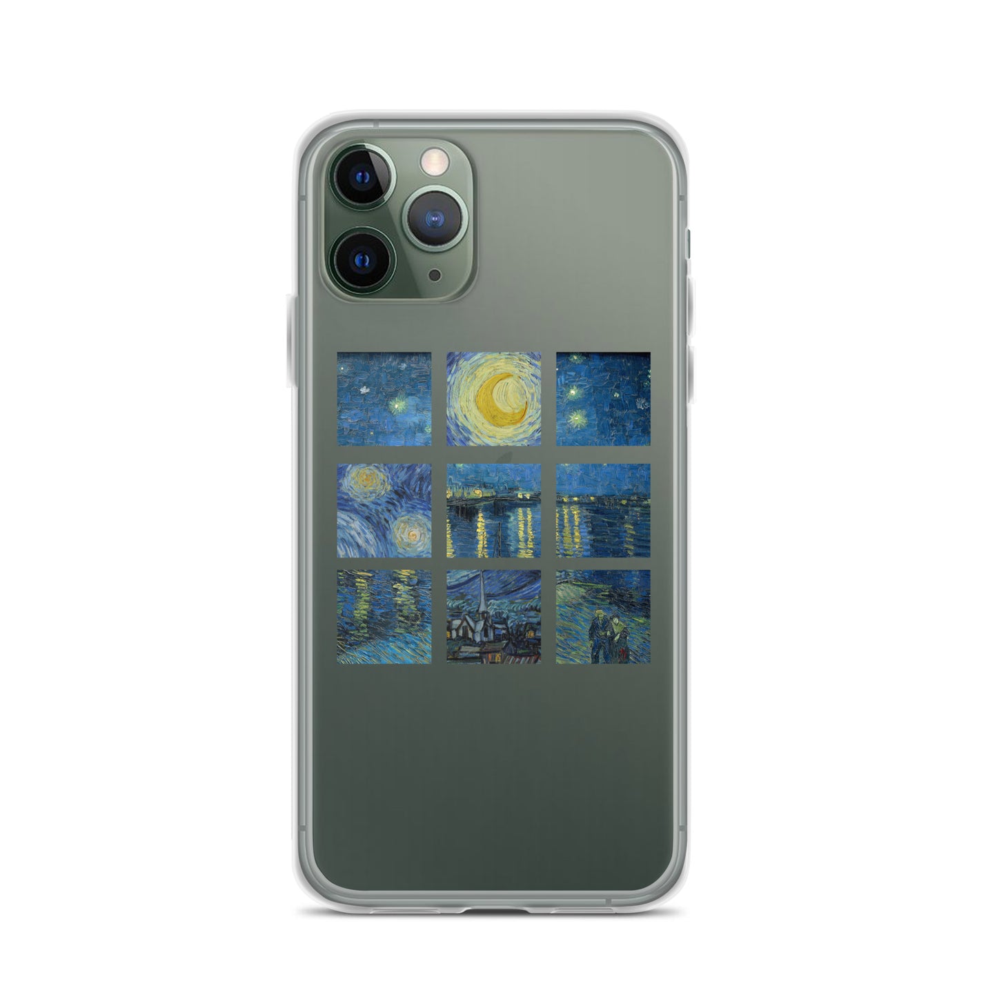 iPhoneケース|ゴッホ:星月夜/ローヌ川の星月夜