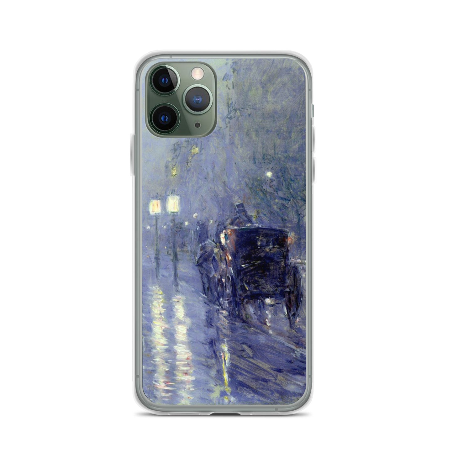 iPhoneケース|チャイルド・ハッサム:雨の夜