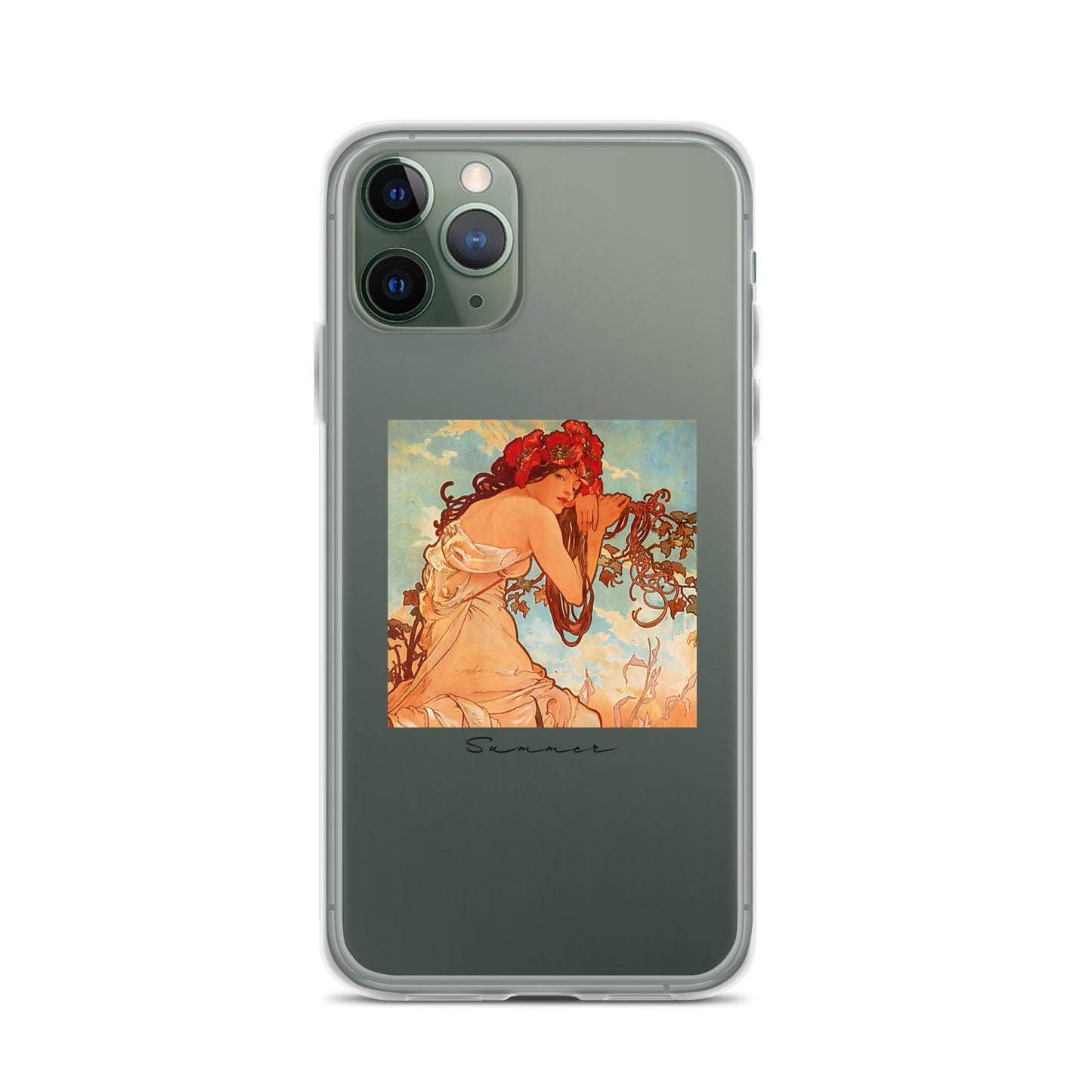 iPhoneケース|ミュシャ:夏