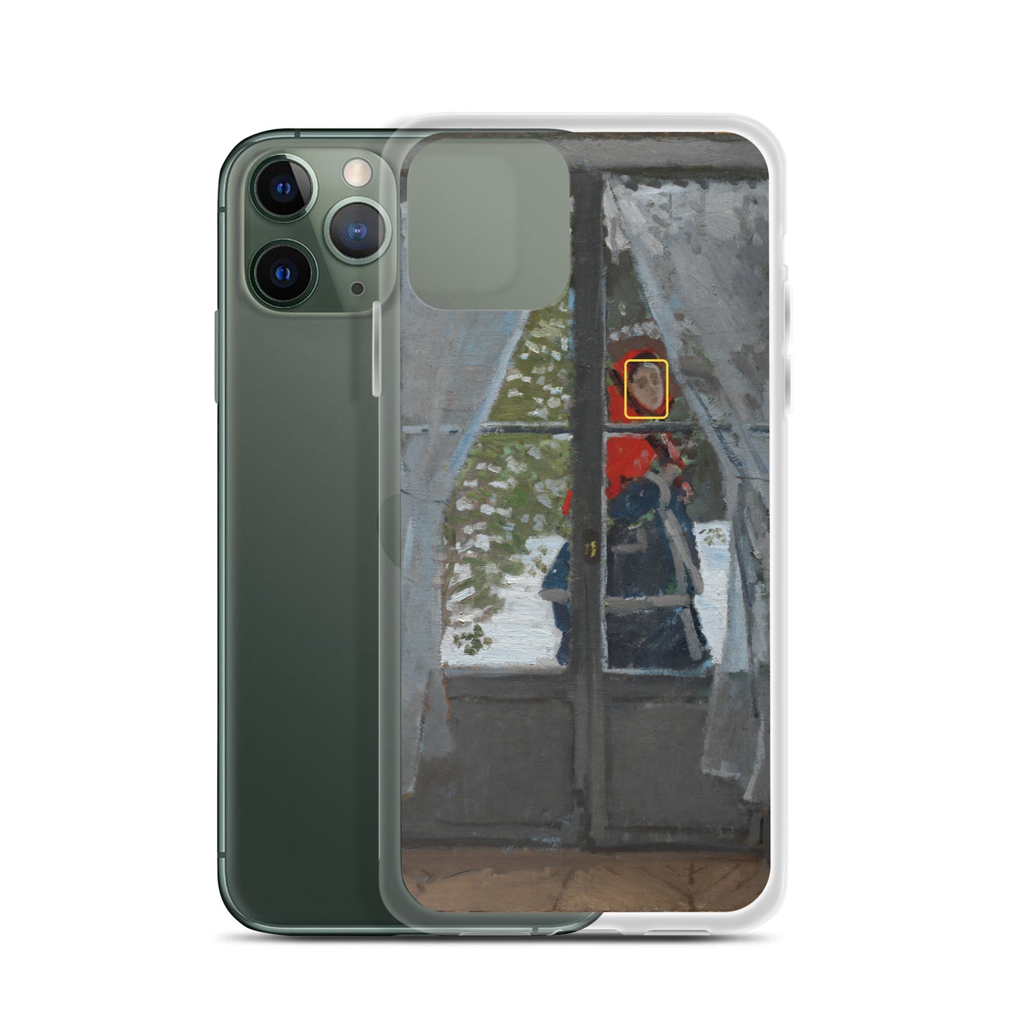 iPhoneケース|モネ:赤いハンカチ