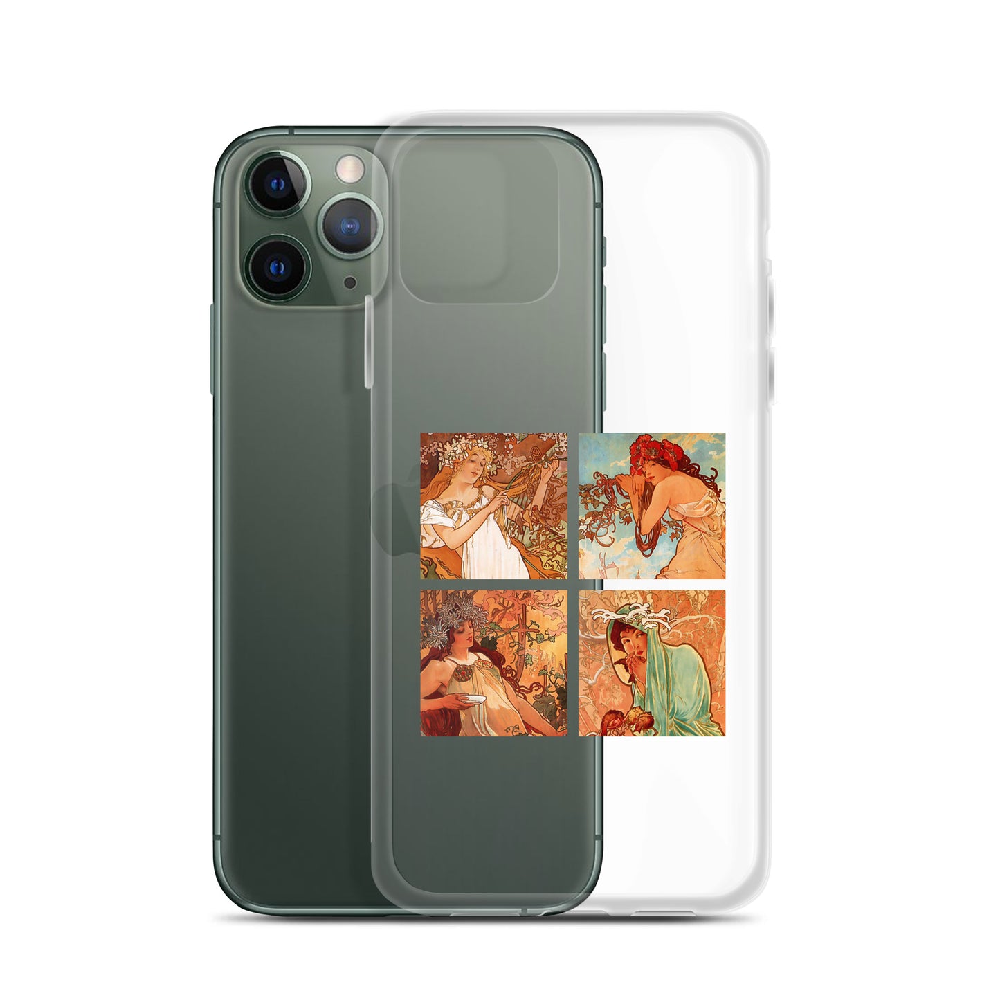 iPhoneケース|ミュシャ:四季