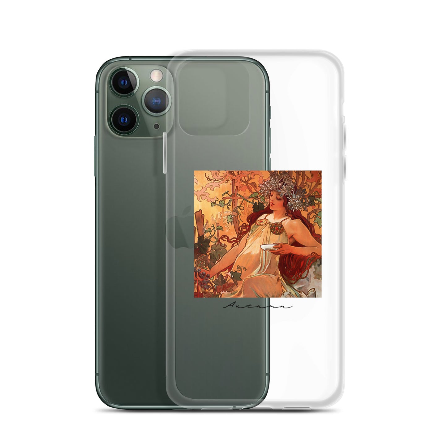 iPhoneケース|ミュシャ:秋