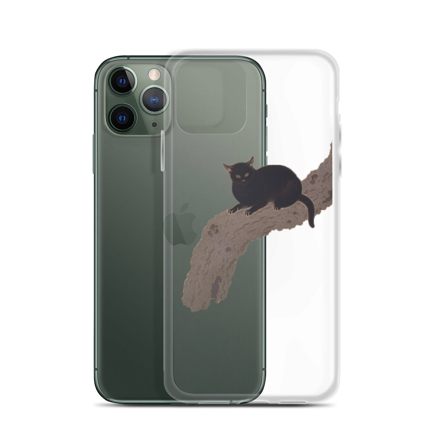iPhoneケース|菱田春草:黒き猫