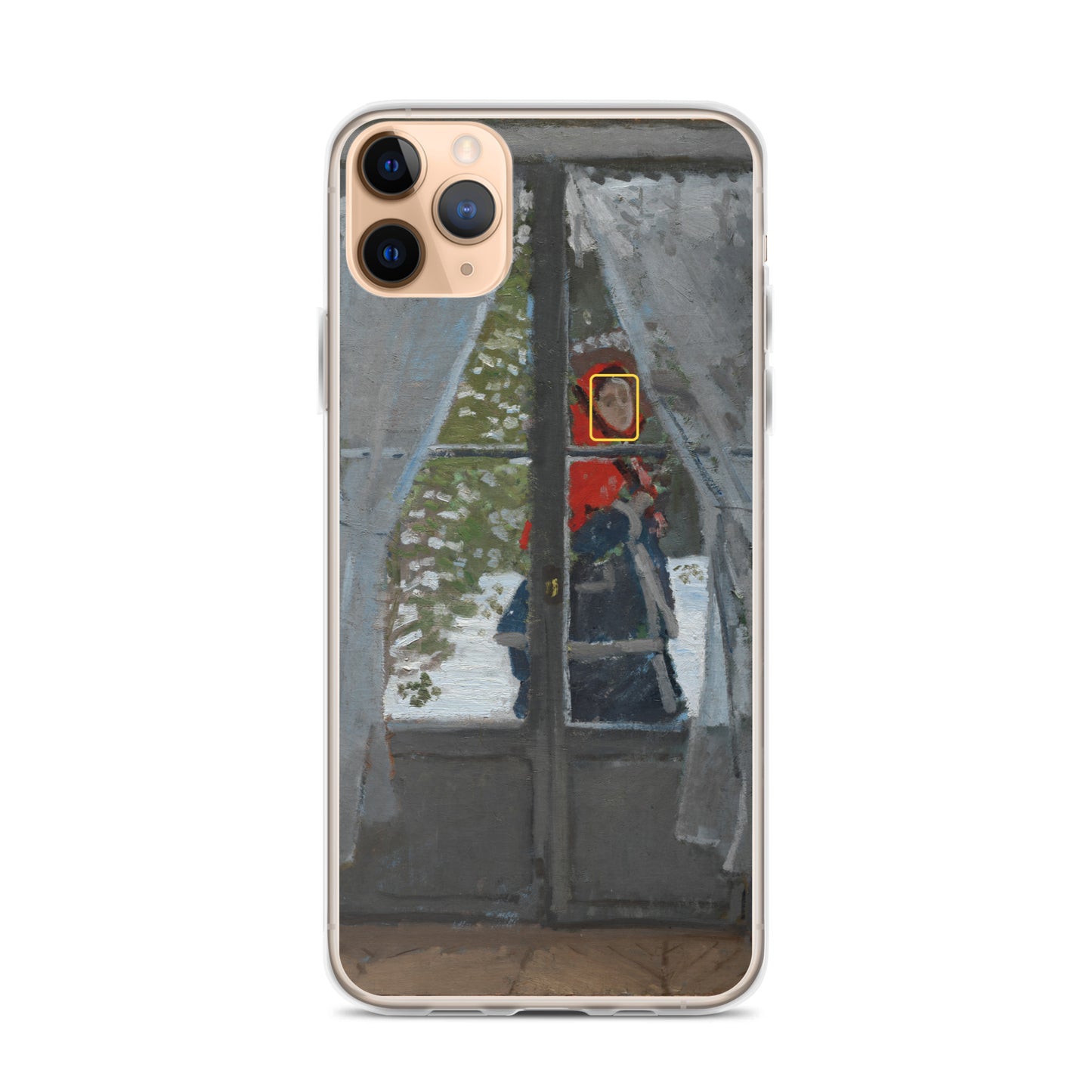 iPhoneケース|モネ:赤いハンカチ