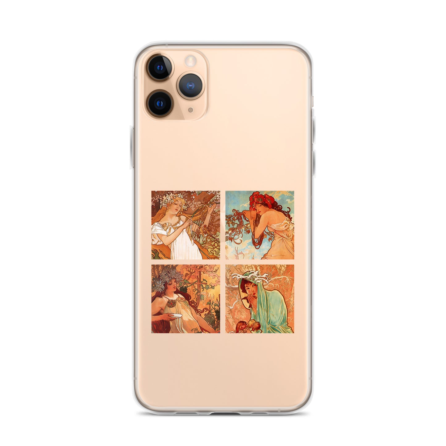 iPhoneケース|ミュシャ:四季
