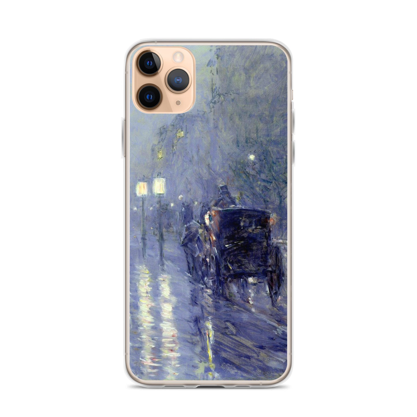 iPhoneケース|チャイルド・ハッサム:雨の夜