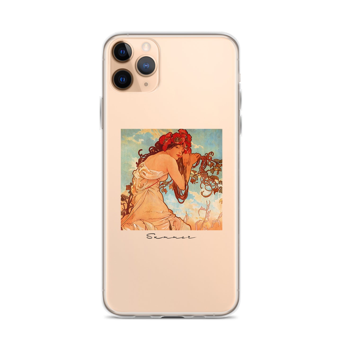 iPhoneケース|ミュシャ:夏