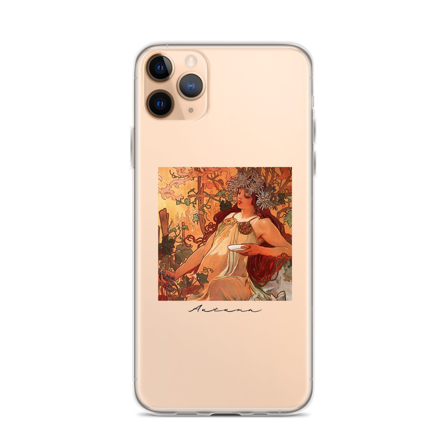 iPhoneケース|ミュシャ:秋