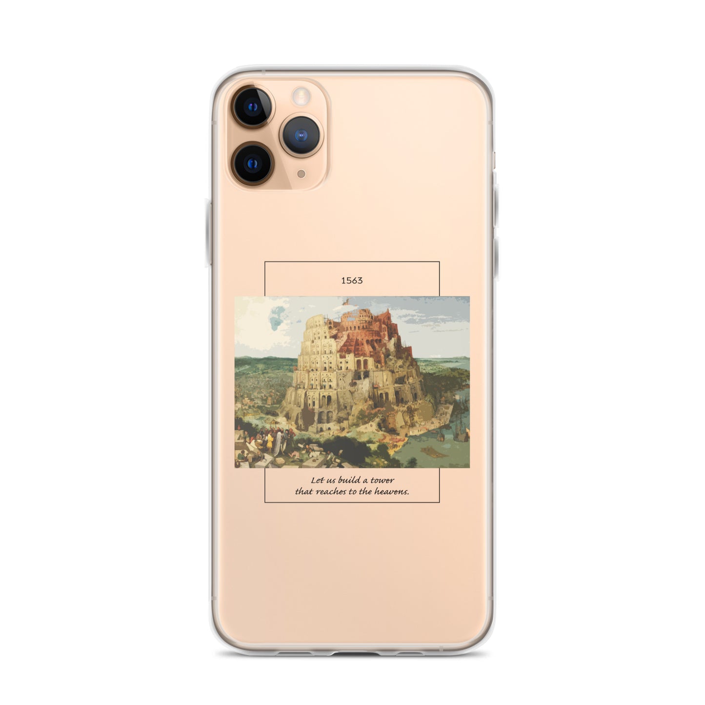 iPhoneケース|ピーテル・ブリューゲル:バベルの塔
