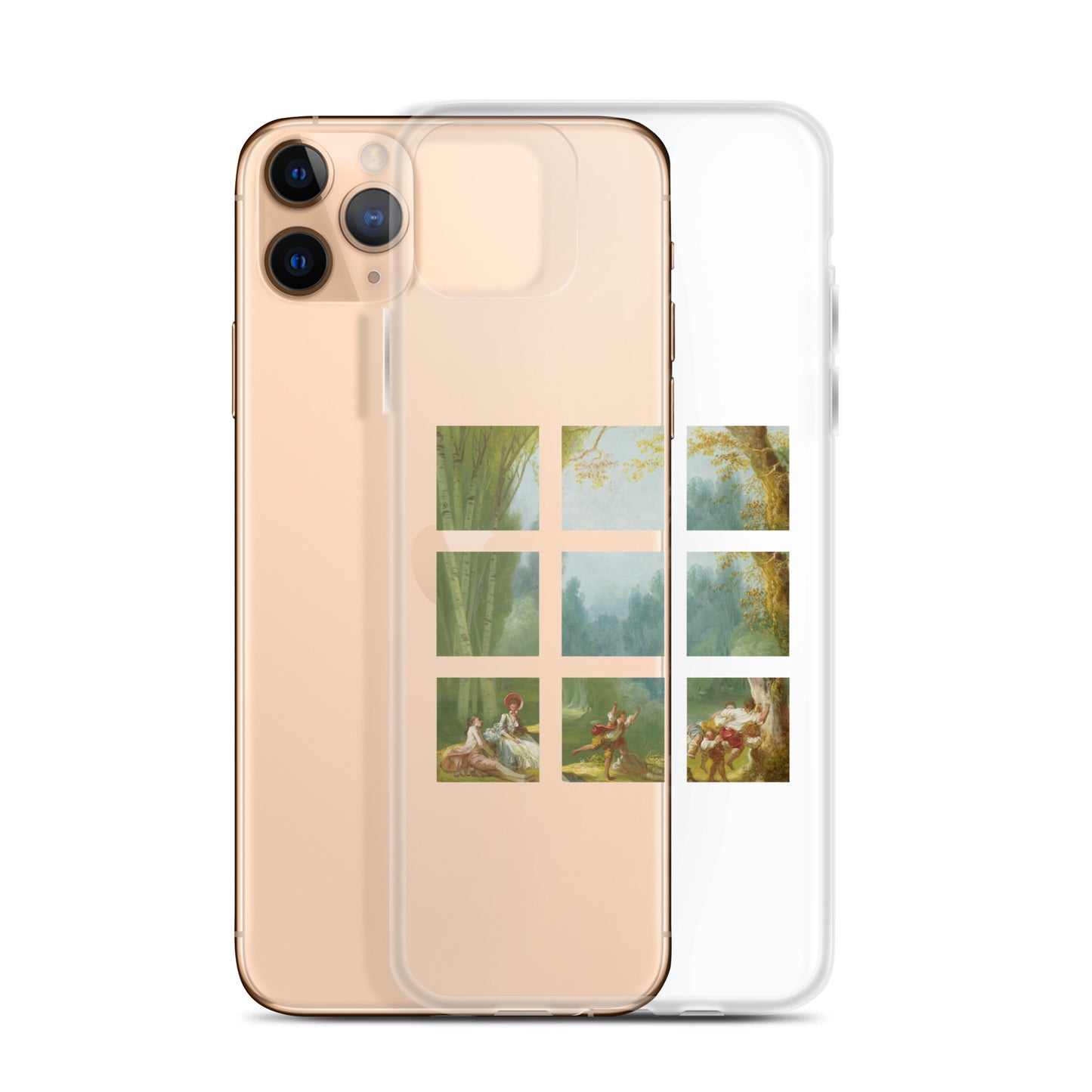 iPhoneケース|ジャン=オノレ・フラゴナール:馬とライダーのゲーム