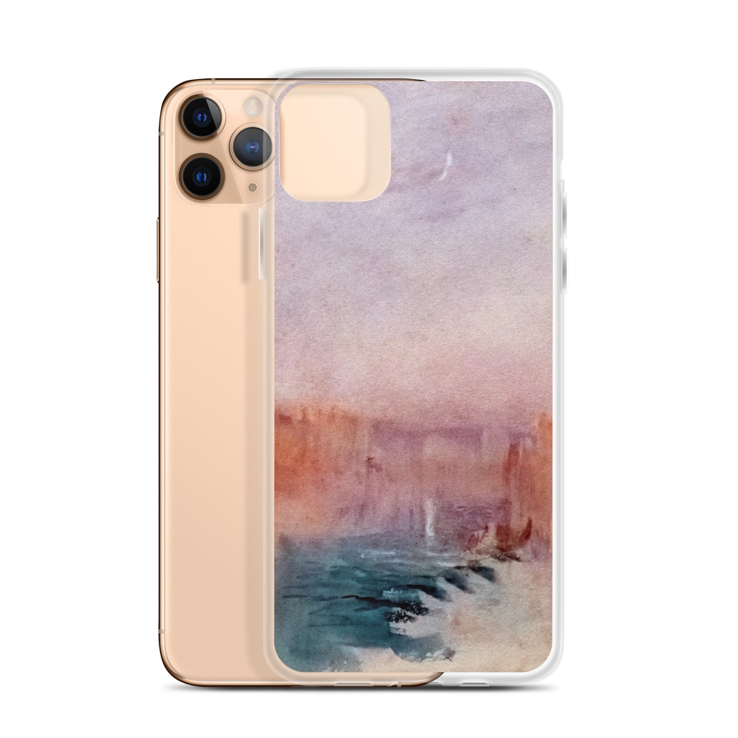 iPhoneケース|ジョセフ・マロード・ウィリアム・ターナー: スキアヴォーニ川沿いからの夕日
