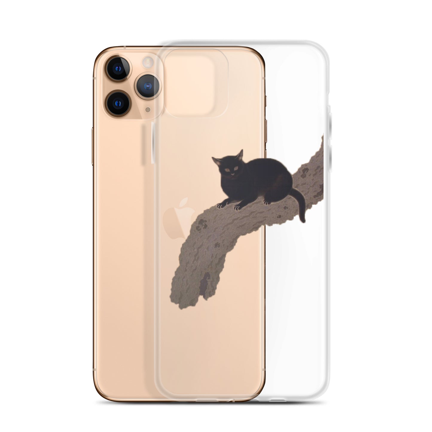 iPhoneケース|菱田春草:黒き猫