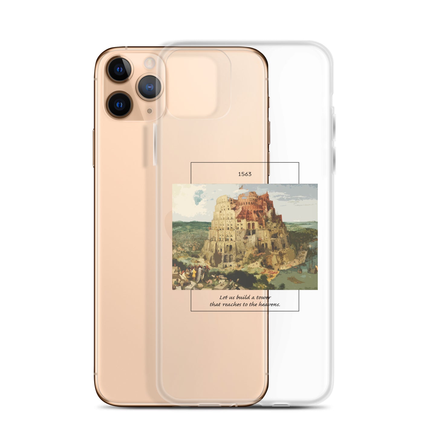 iPhoneケース|ピーテル・ブリューゲル:バベルの塔