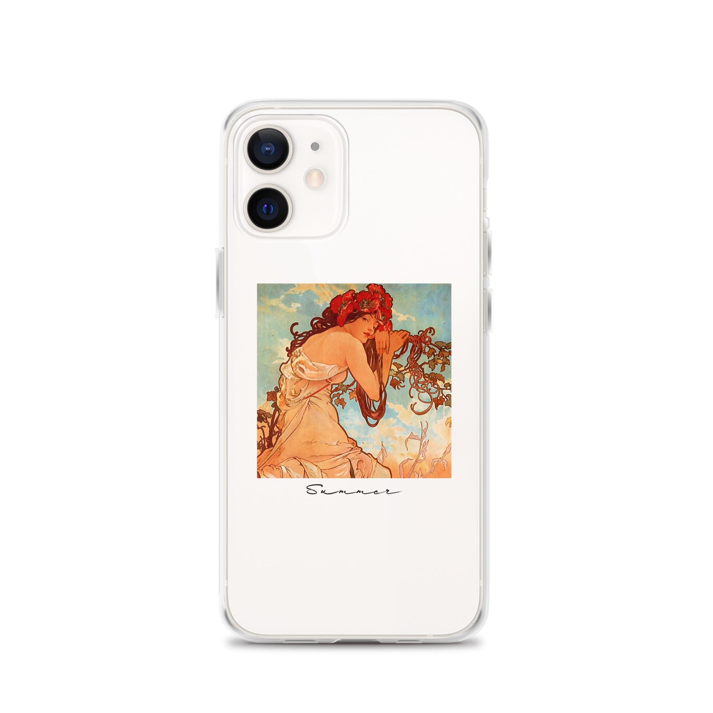 iPhoneケース|ミュシャ:夏