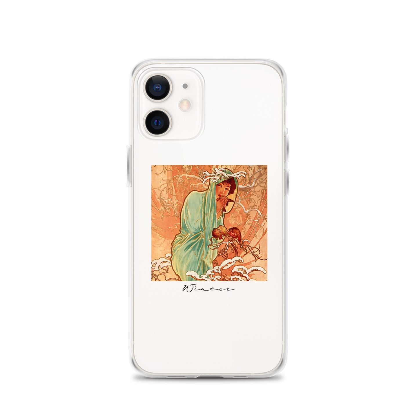 iPhoneケース|ミュシャ:冬