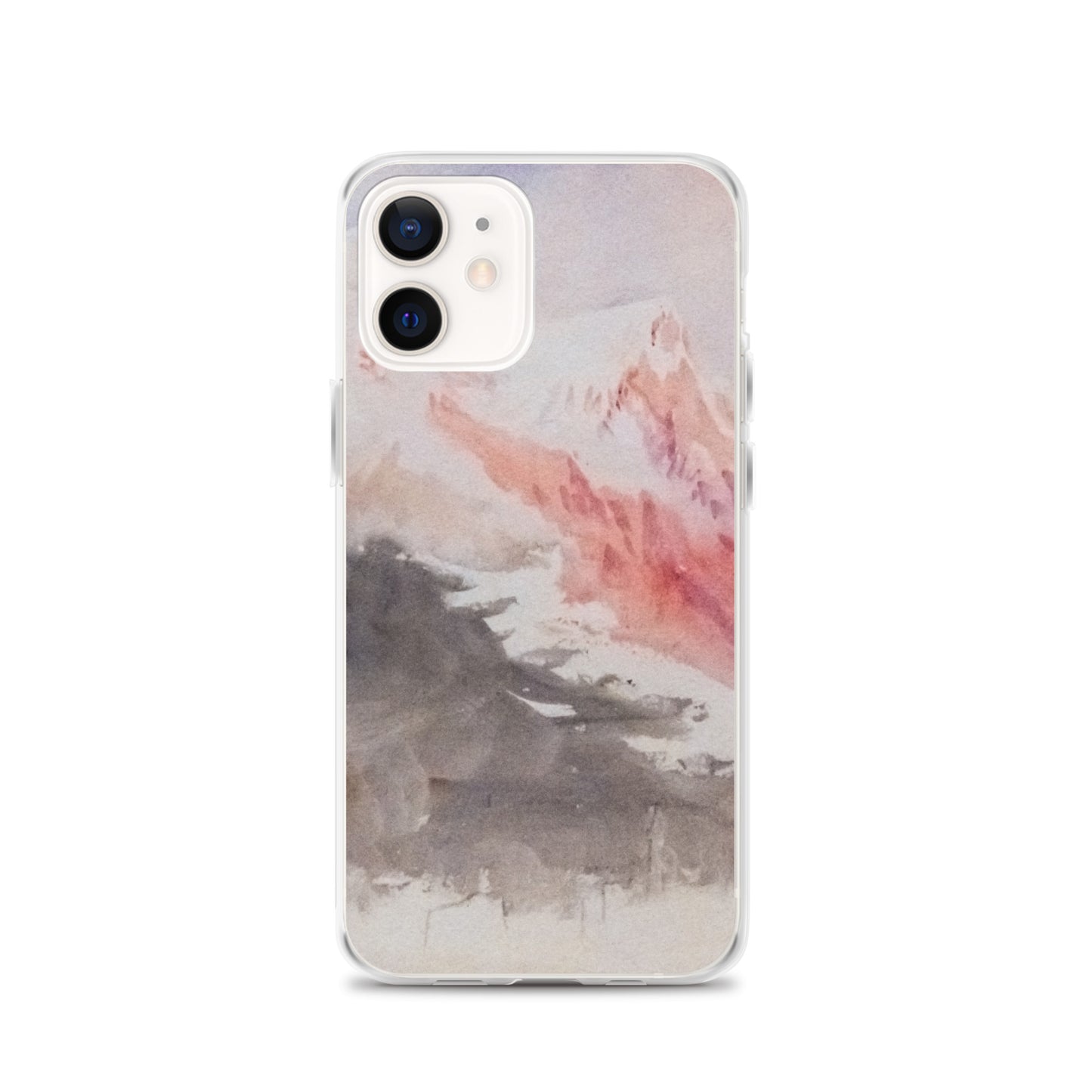 iPhoneケース|ジョセフ・マロード・ウィリアム・ターナー: 上空から見たモンブランとボッソン氷河