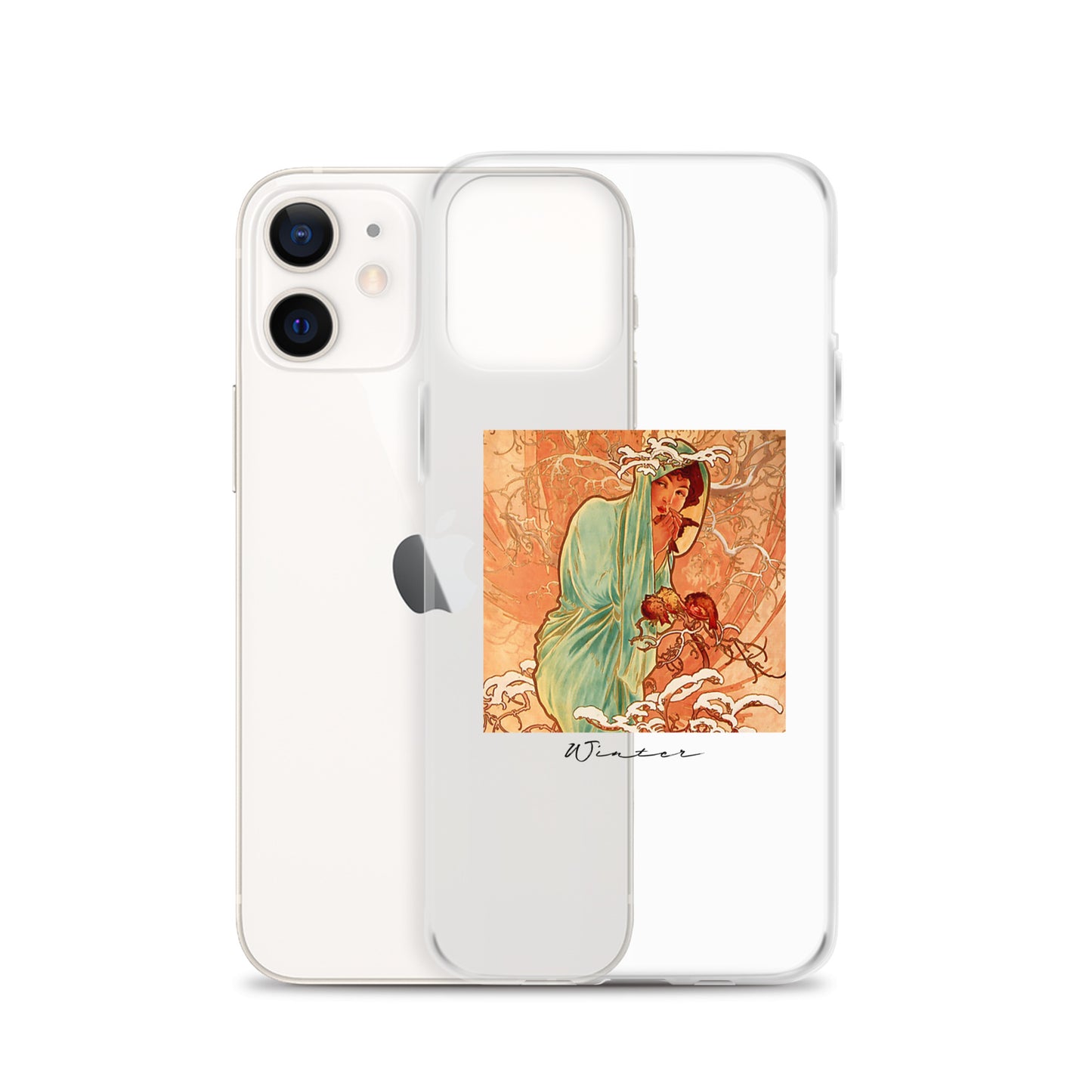 iPhoneケース|ミュシャ:冬