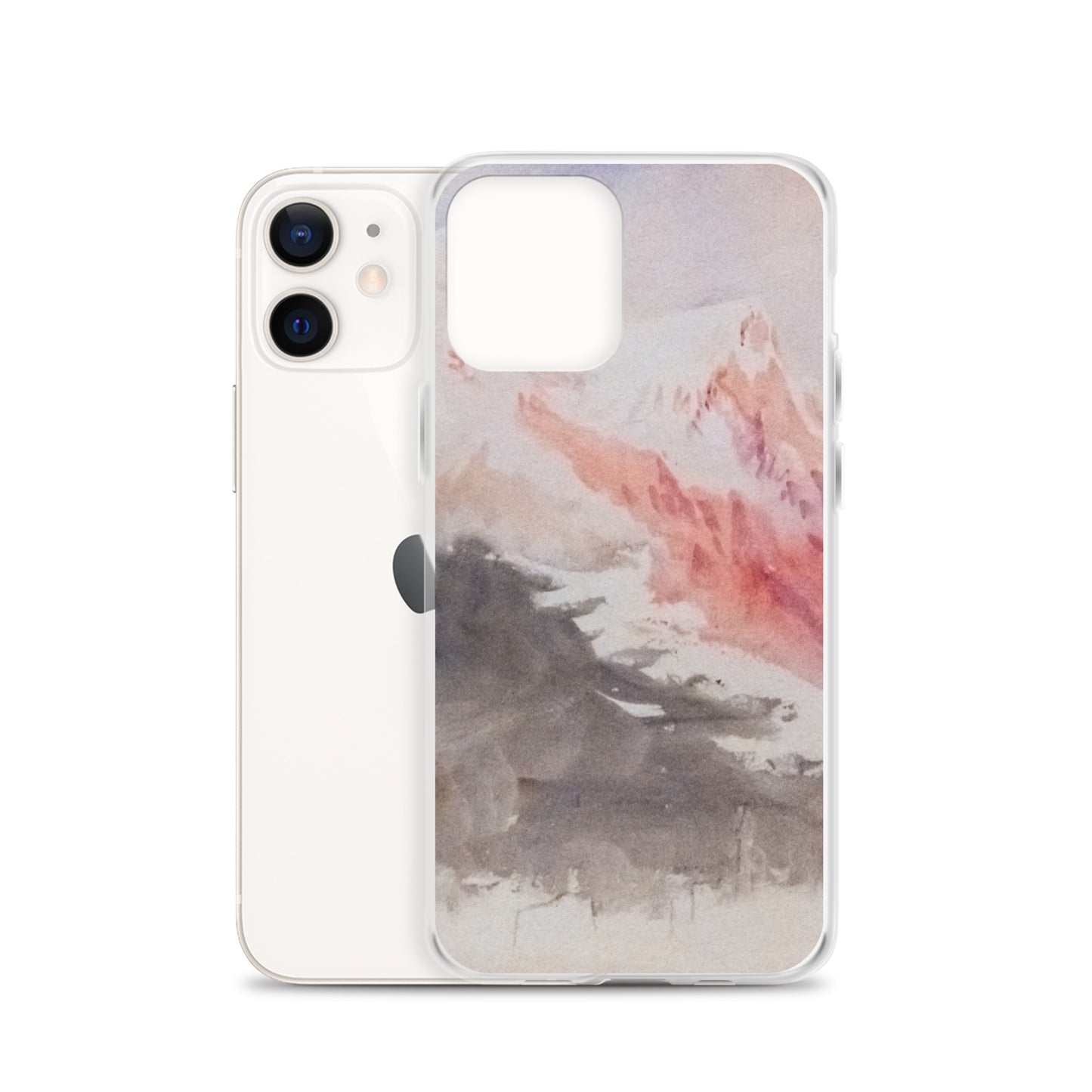 iPhoneケース|ジョセフ・マロード・ウィリアム・ターナー: 上空から見たモンブランとボッソン氷河