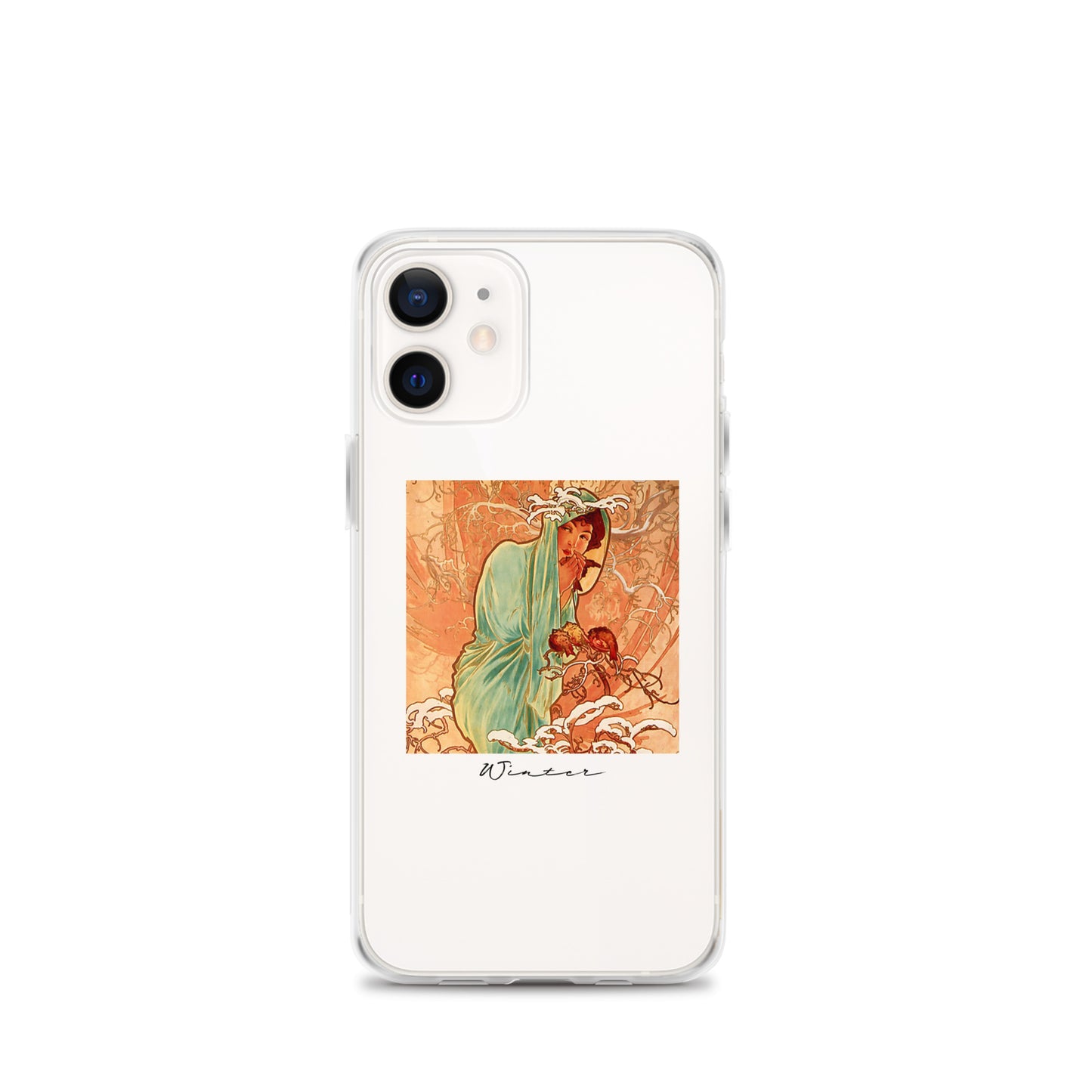 iPhoneケース|ミュシャ:冬