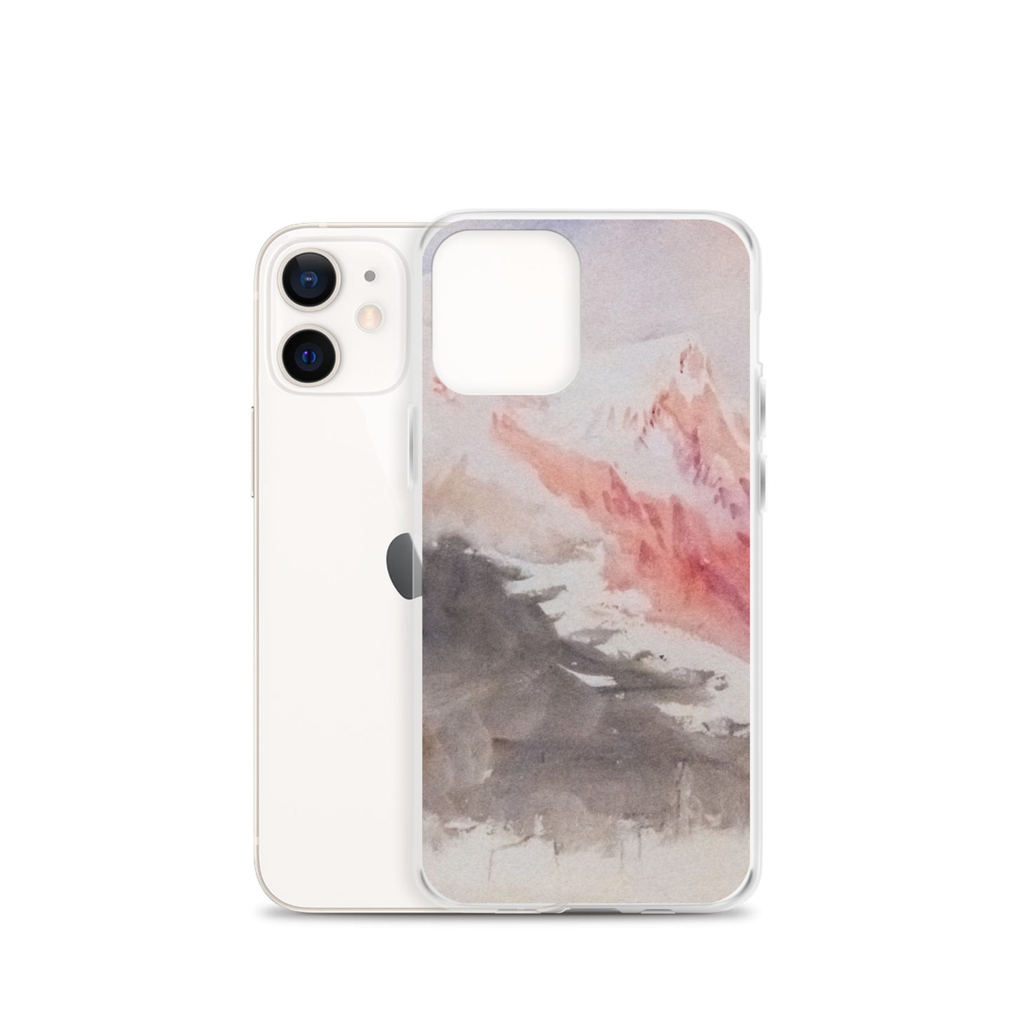 iPhoneケース|ジョセフ・マロード・ウィリアム・ターナー: 上空から見たモンブランとボッソン氷河