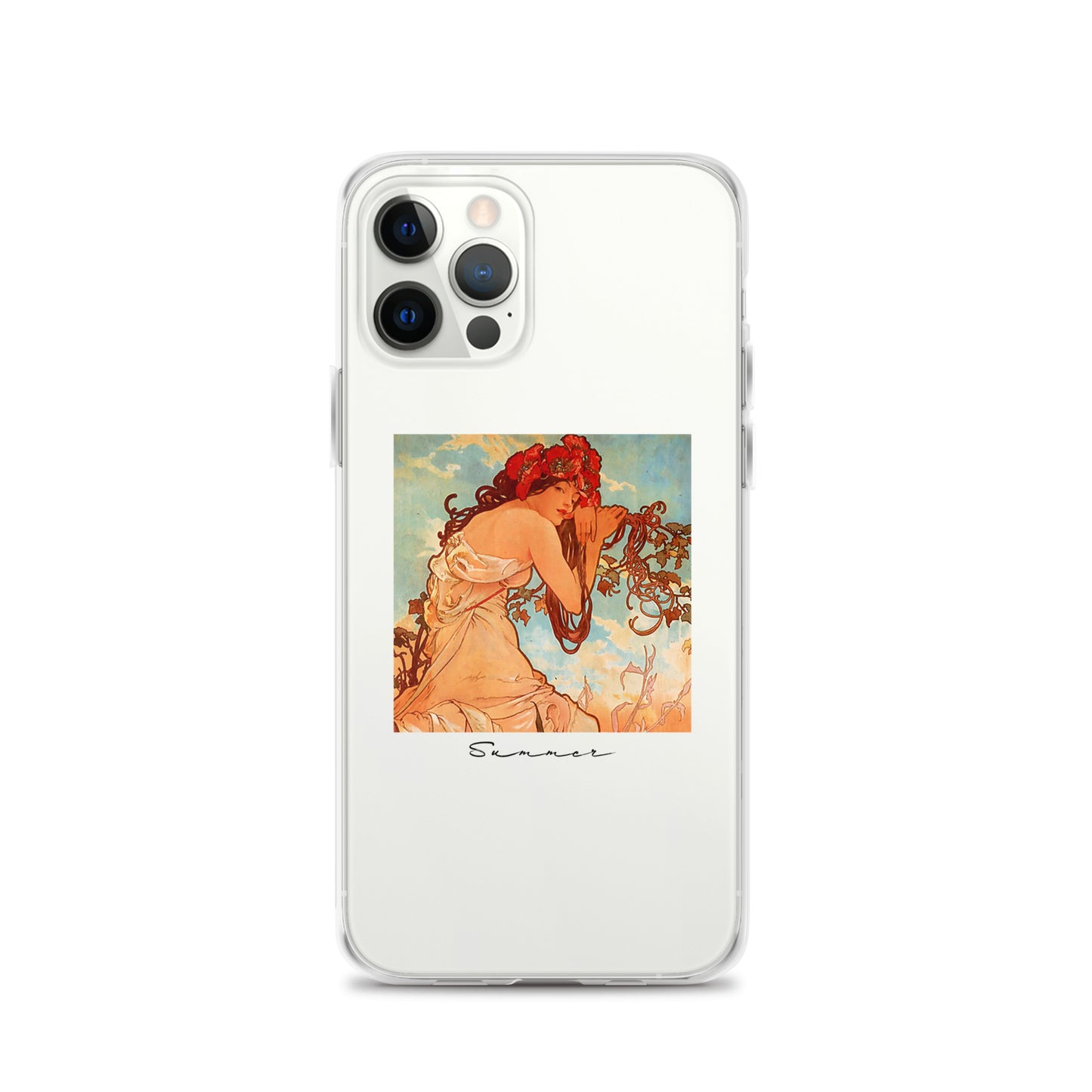 iPhoneケース|ミュシャ:夏
